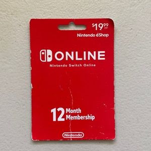 12 Month Membership | Nintendo Switch Online